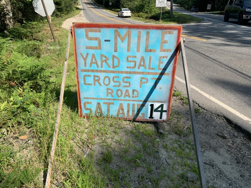 5 Mile Yard Sale returns with large crowds seeking bargains Boothbay