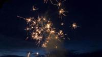 Fireworks over the harbor. KATRINA CLARK/Boothbay Register