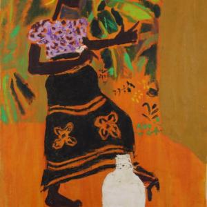 Anne Eisner, “Woman and Jug (Congo), 1956